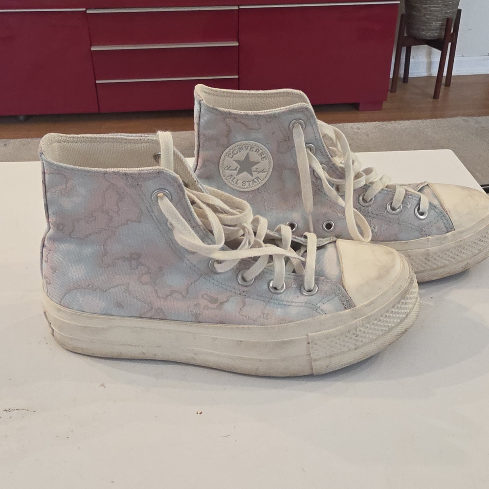 Converse Women's High-Top Sneakers - Pastel Tie-Dye